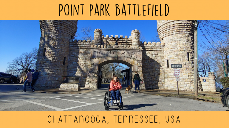 Looking down on Chattanooga