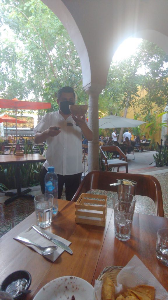 Craft cocktails from Yucatan dinging experience, MUGY, in Merida.